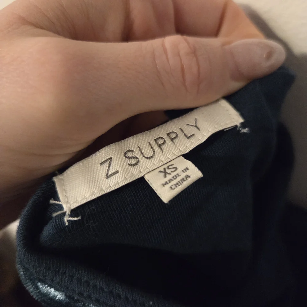 Z Supply Teal Blue Velvet Maxi Slip Dress - Picture 5 of 7